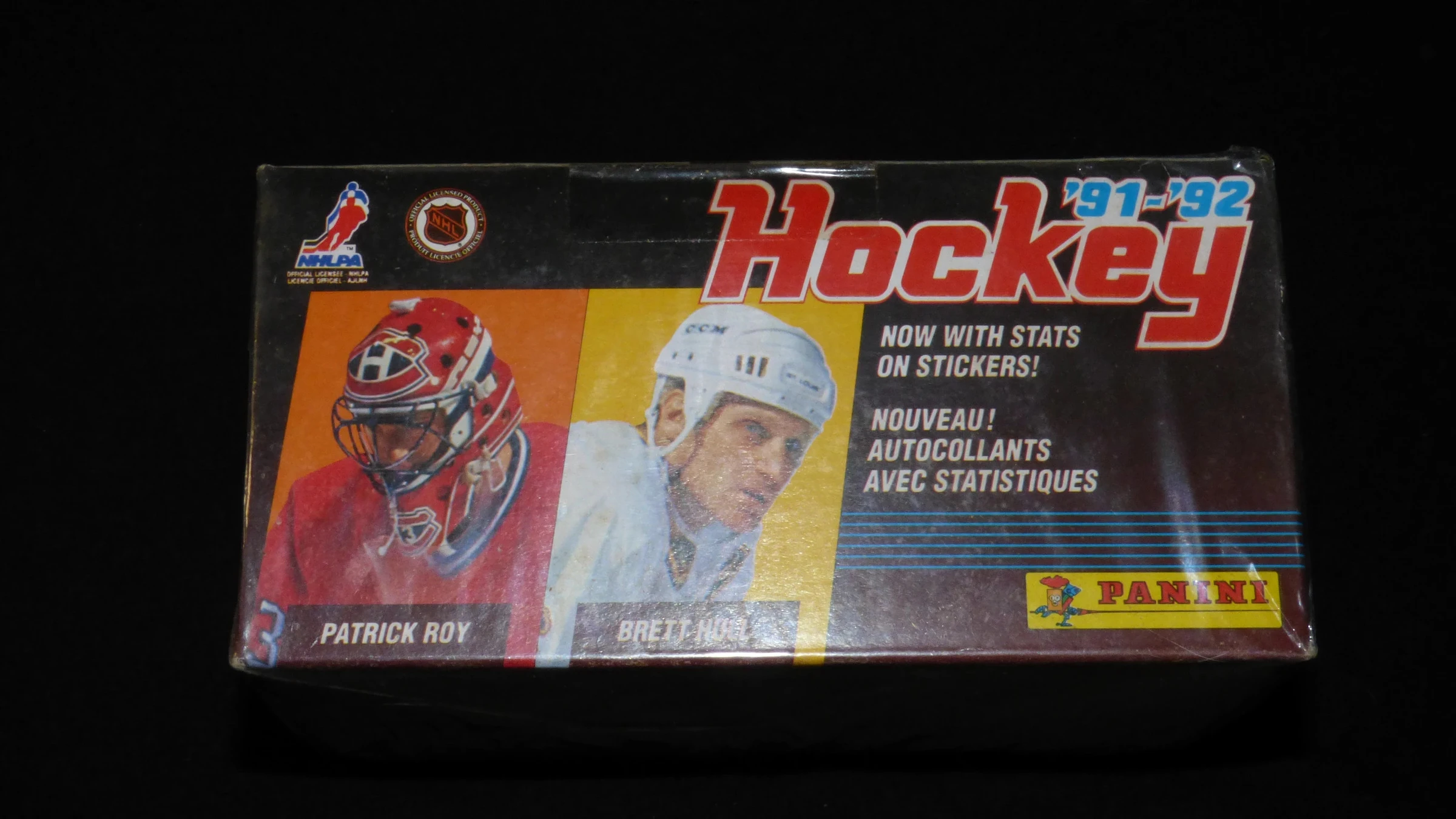 1991-92 Panini Hockey. Boîte scellée. 100 paquets. – photo 2